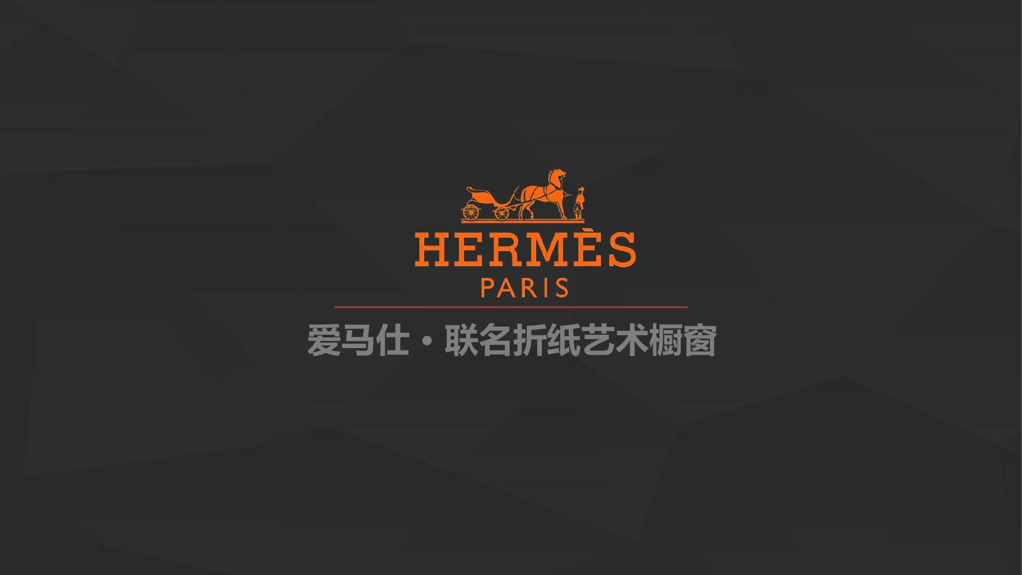 Hermès collaboration story preview.